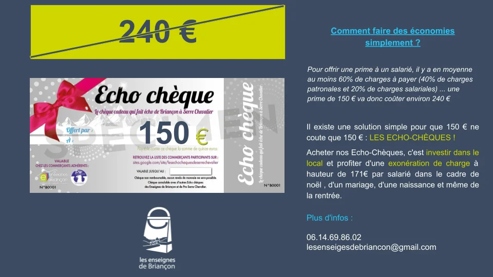Pourquoi acheter des Echo Cheques 1